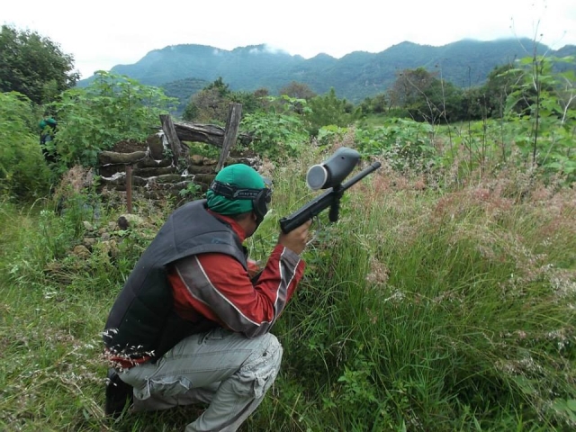 Estrategias de paintball